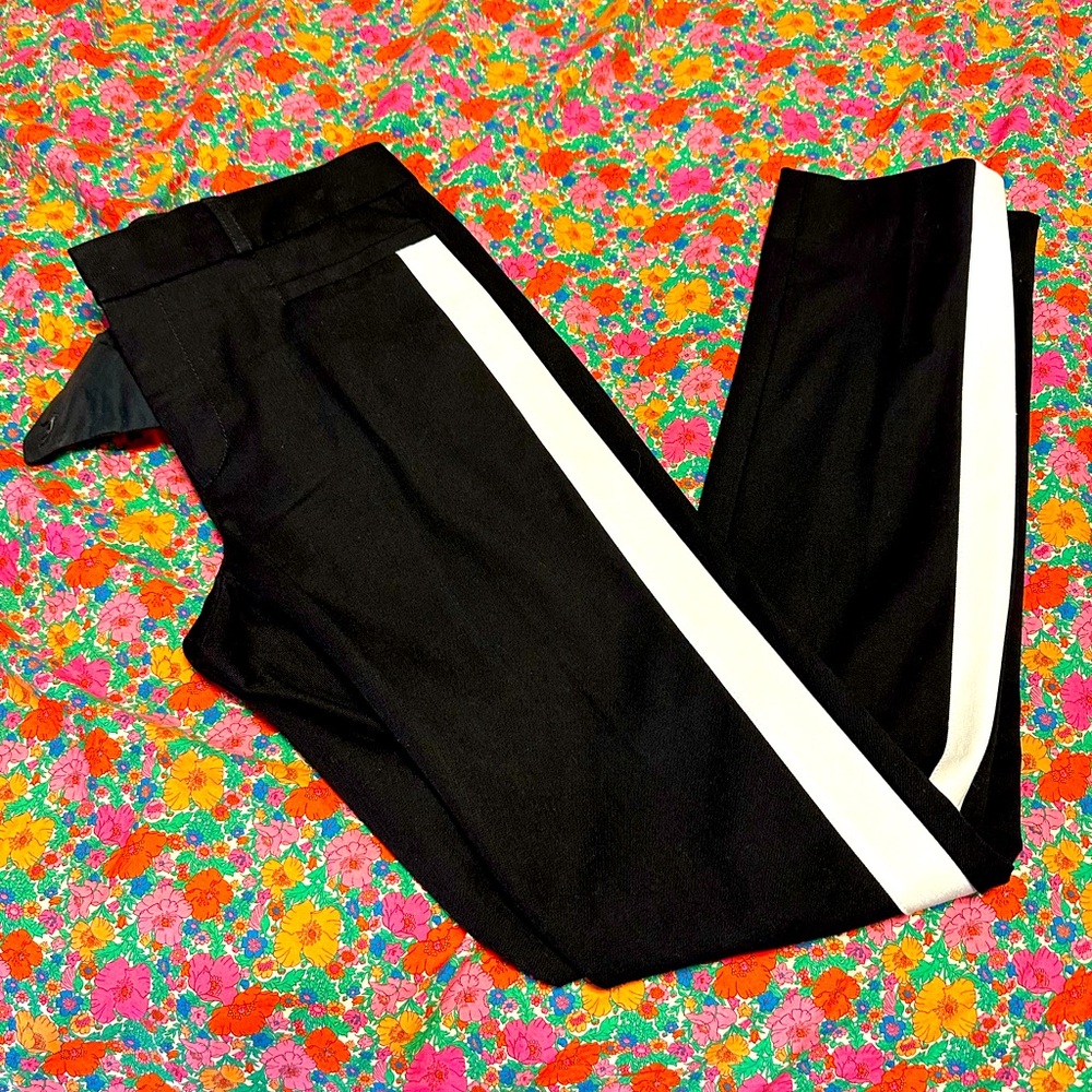 FOURTEEN pairs of dress slacks and a free long sleeve hi/low hemline dress!